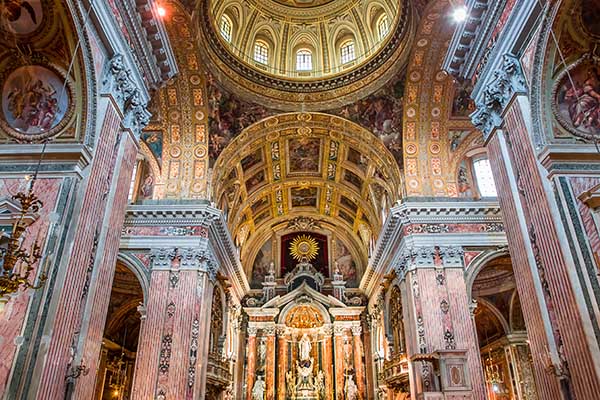 Gesù Nuovo - Most beautiful church in Naples